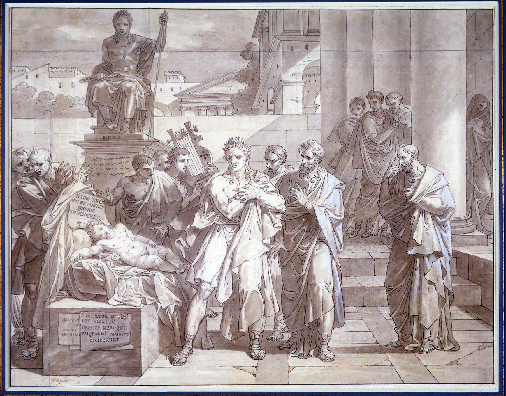 Nero Tormented by Feelings of Remorse