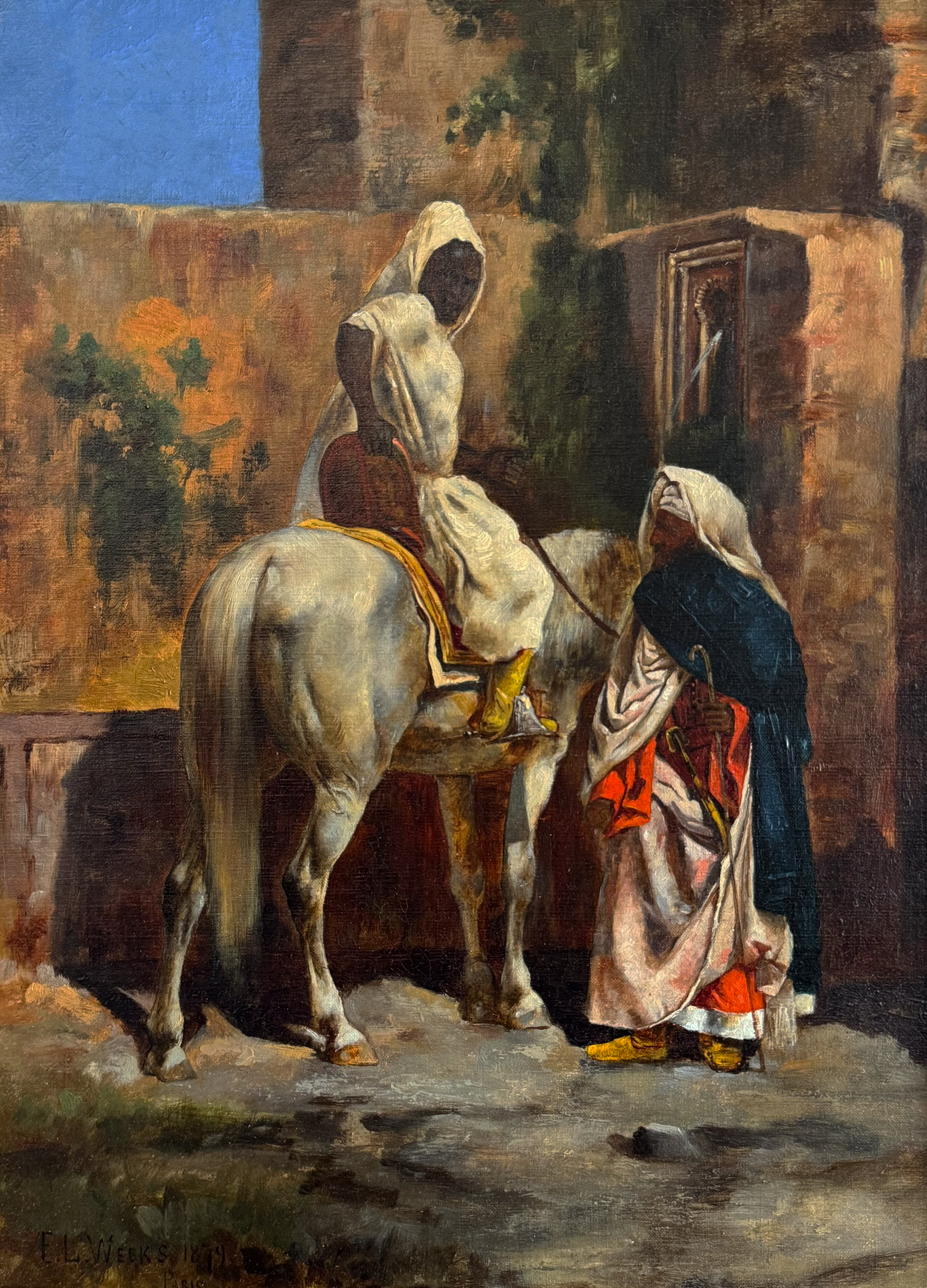 At the Well, Morocco