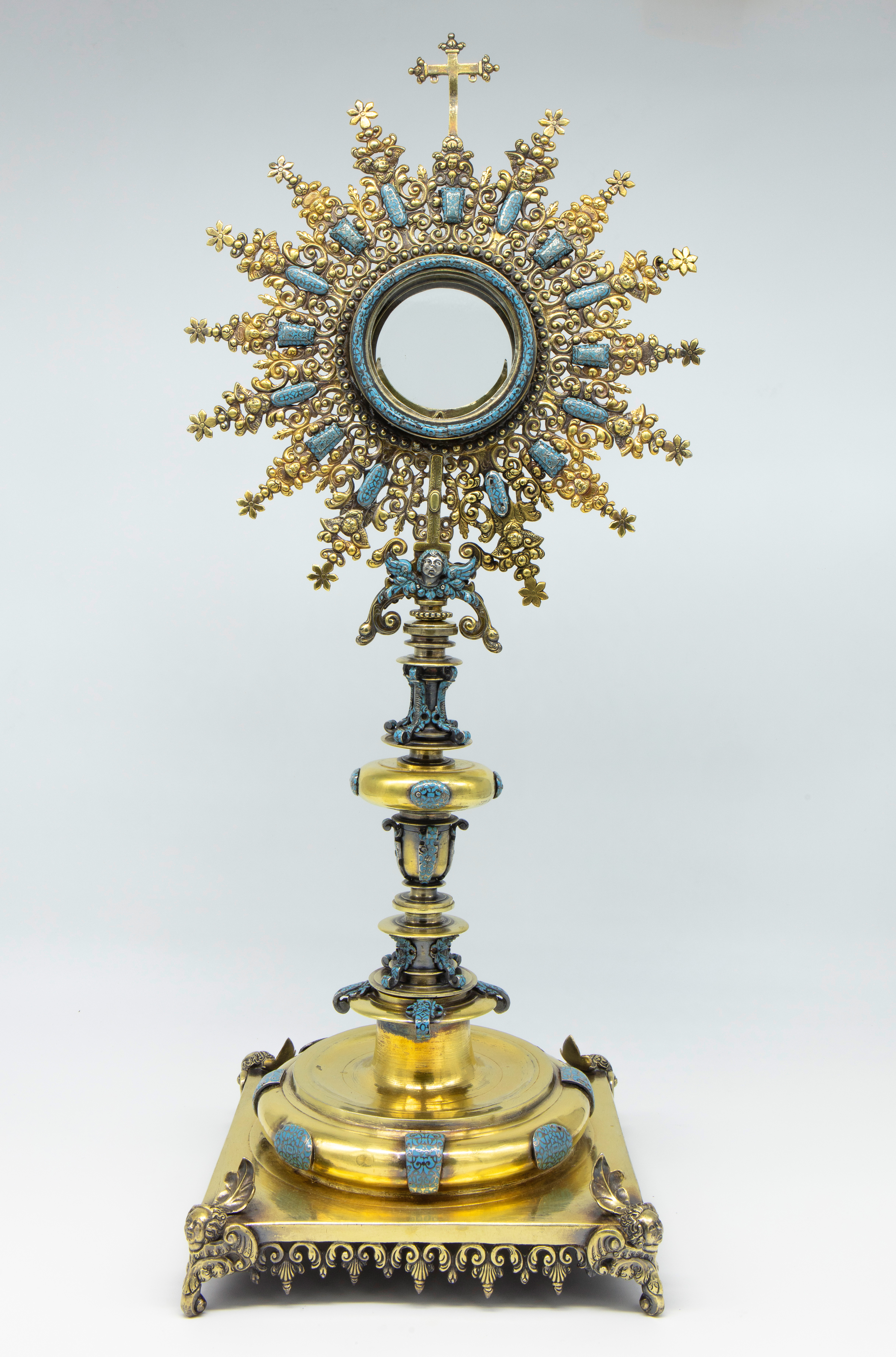 Monstrance with Enamels