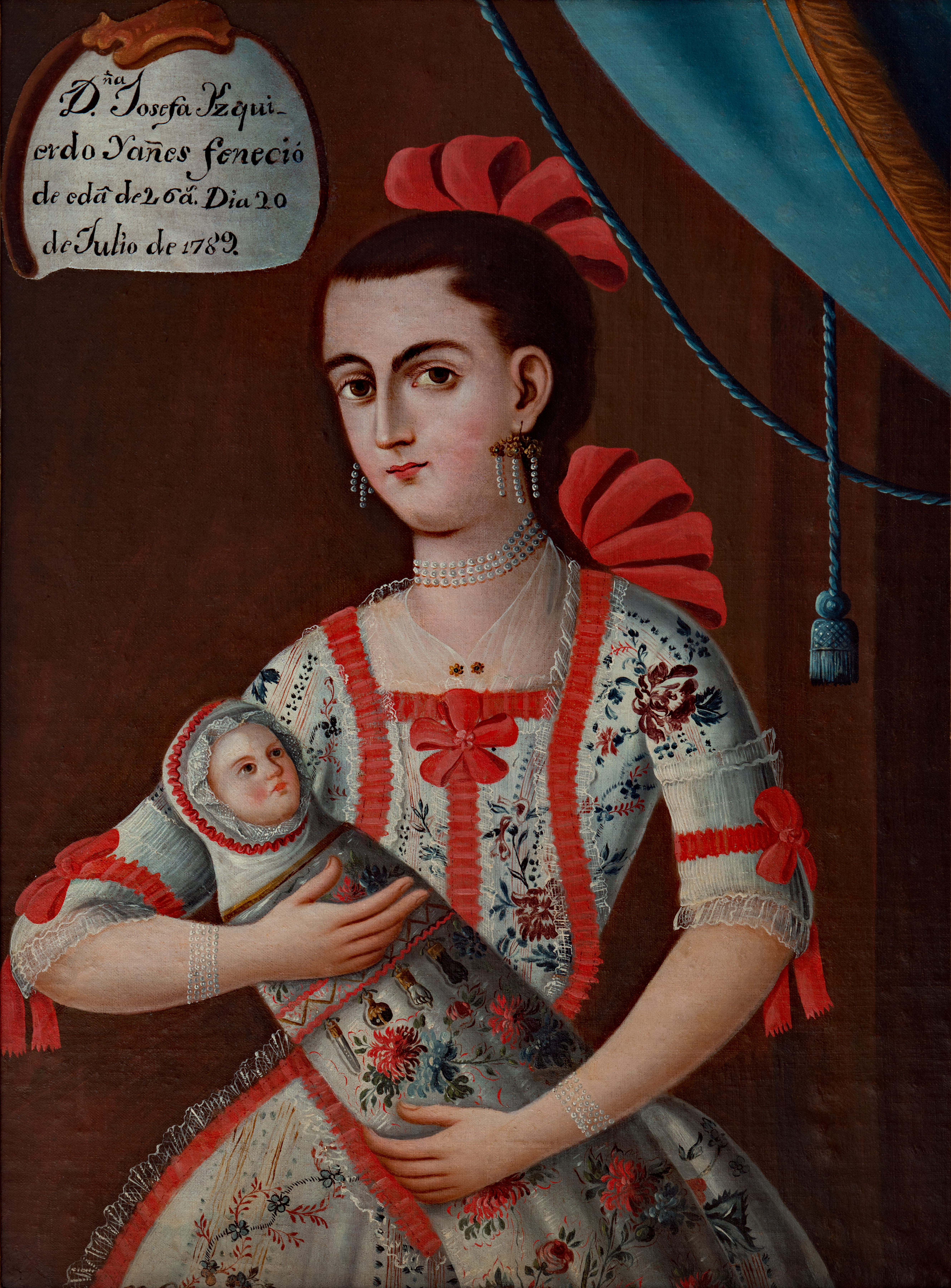 Portrait of Doña Josefa Yzquierdo Yañes