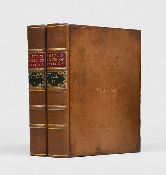 An Inquiry into the Nature and Causes of the Wealth of Nations.