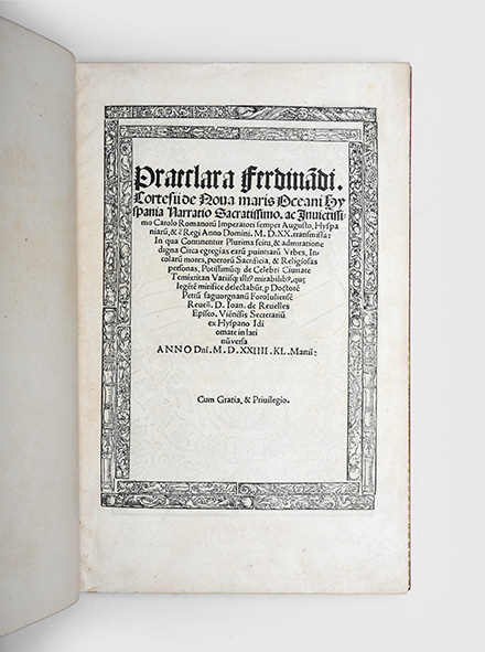 Praeclara de nova maris oceani Hyspania narratio.