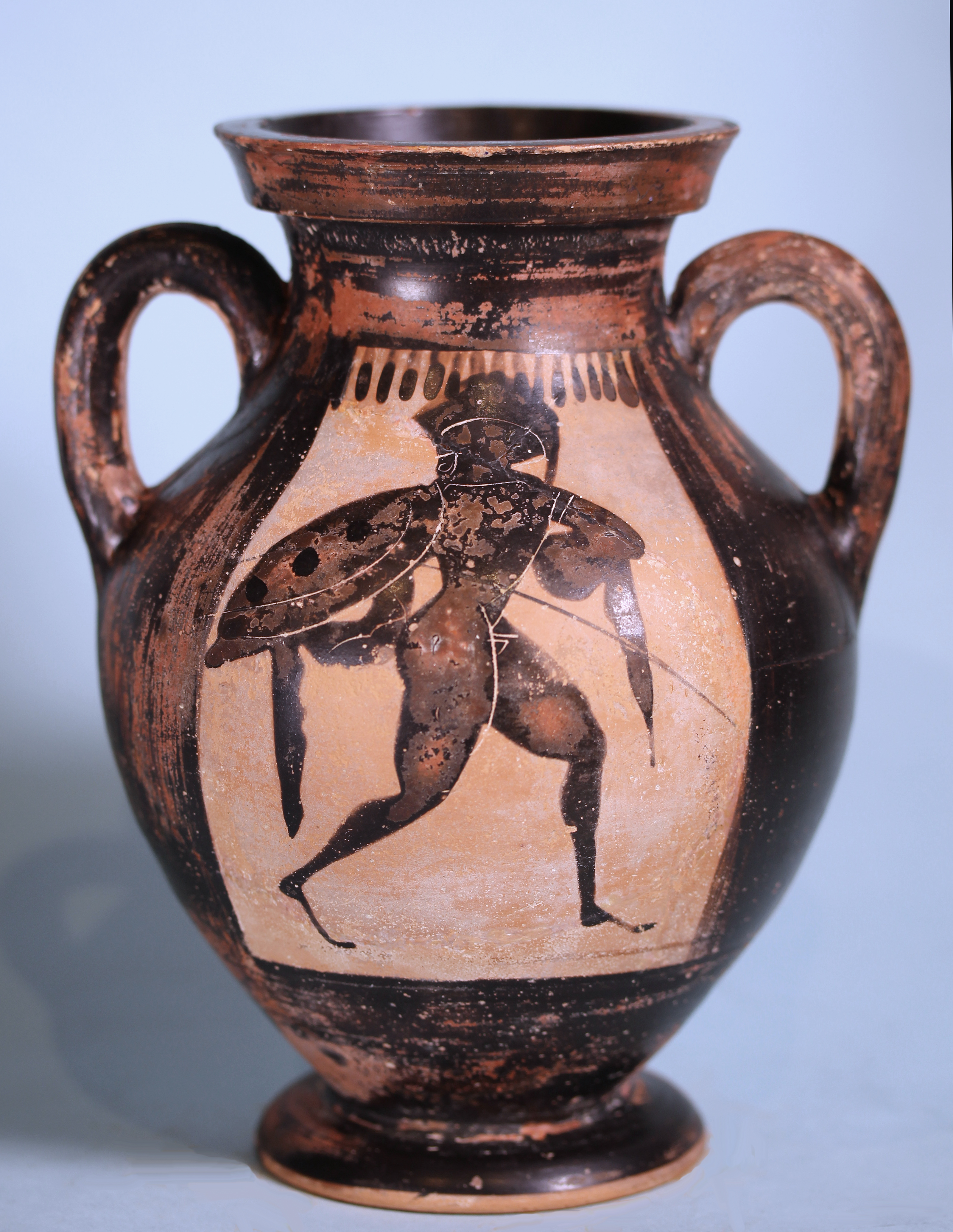 Attic Greek Black-Figure Amphora