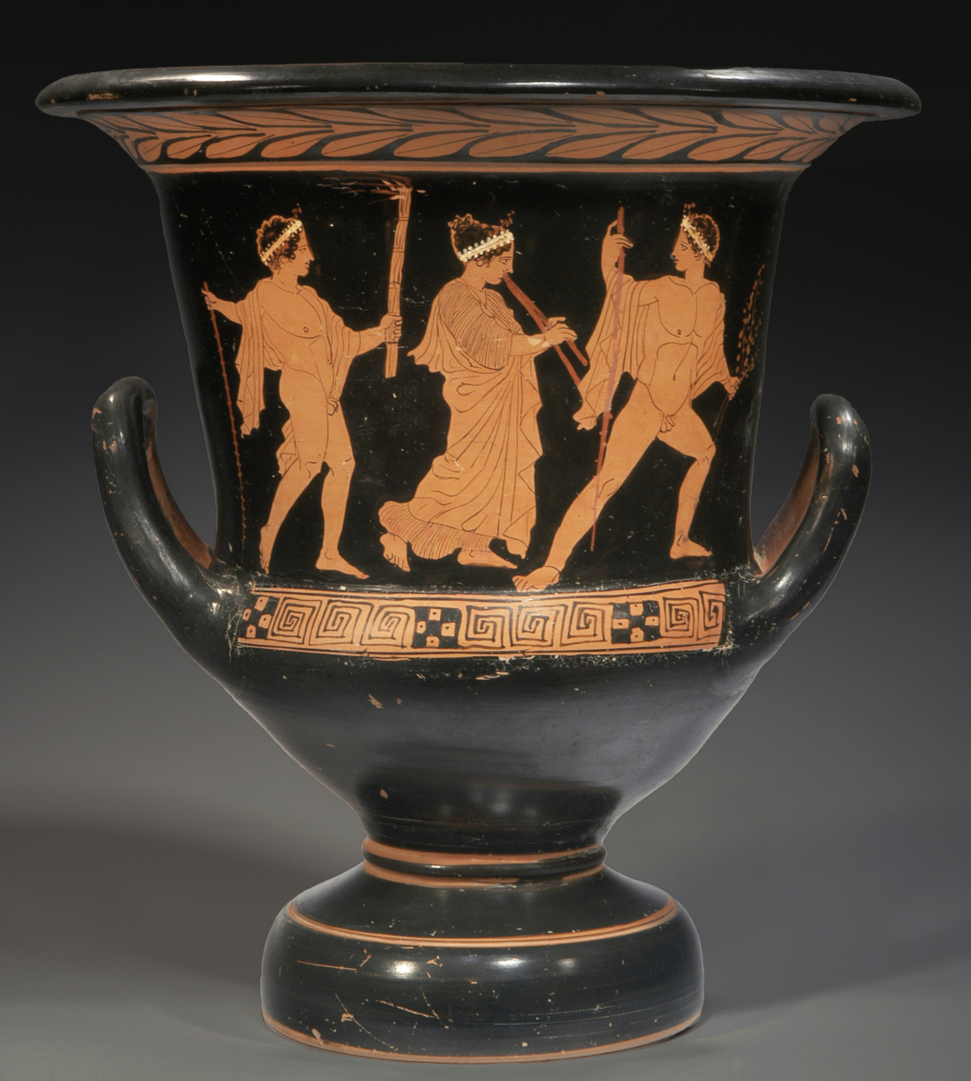 Sicilian Red-Figure Calyx Krater