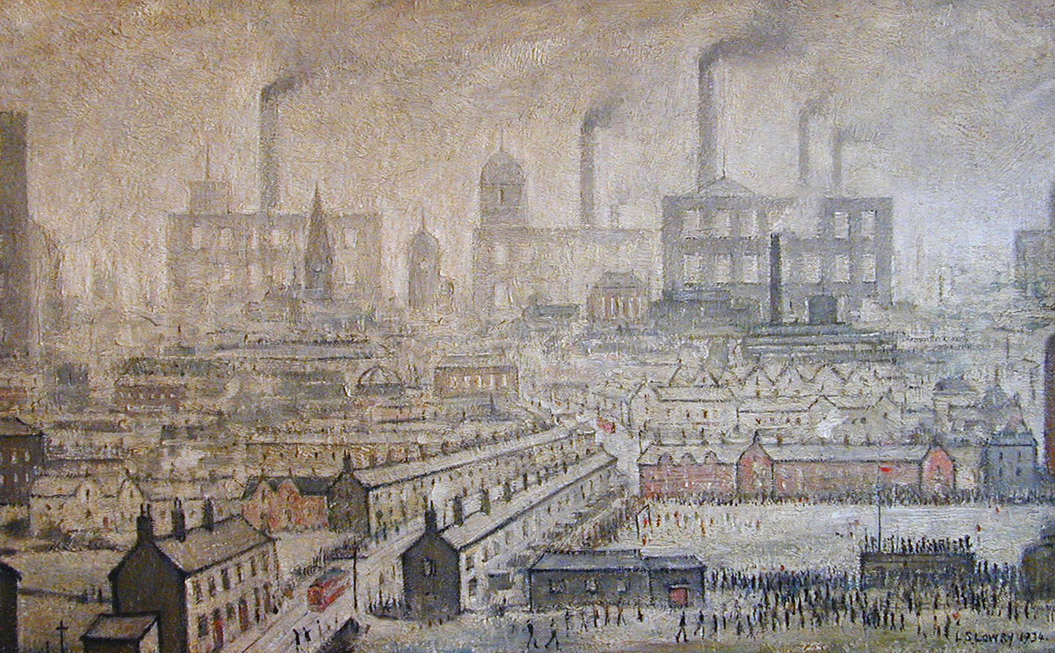 Industrial Landscape (The Football Match)