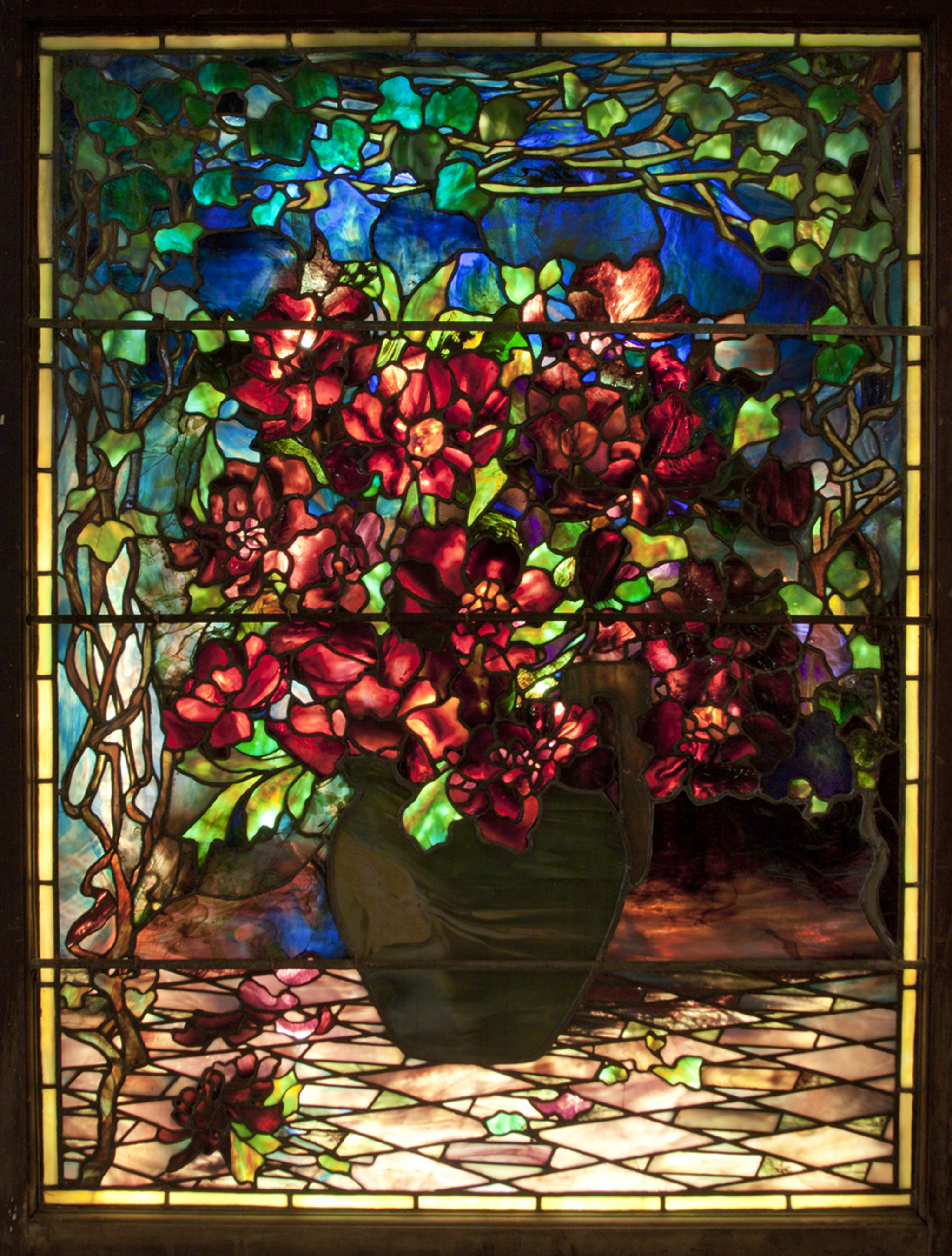 Still Life with Peonies Window