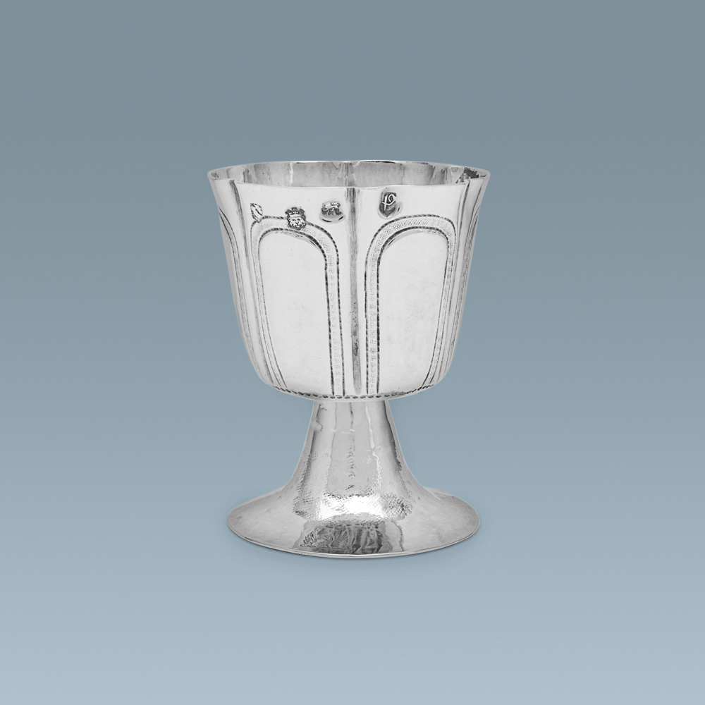A Commonwealth Antique English Silver Wine Cup