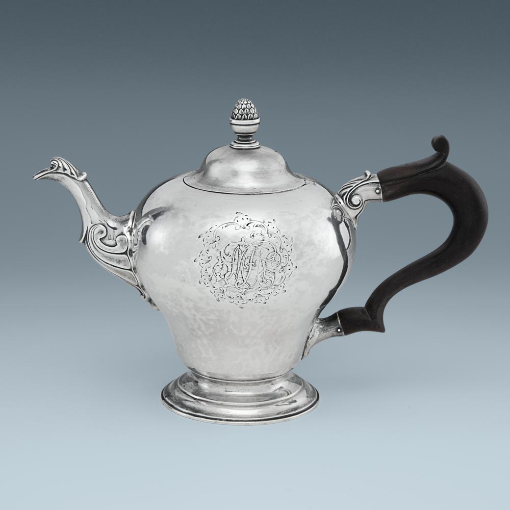 An Early American Silver Teapot