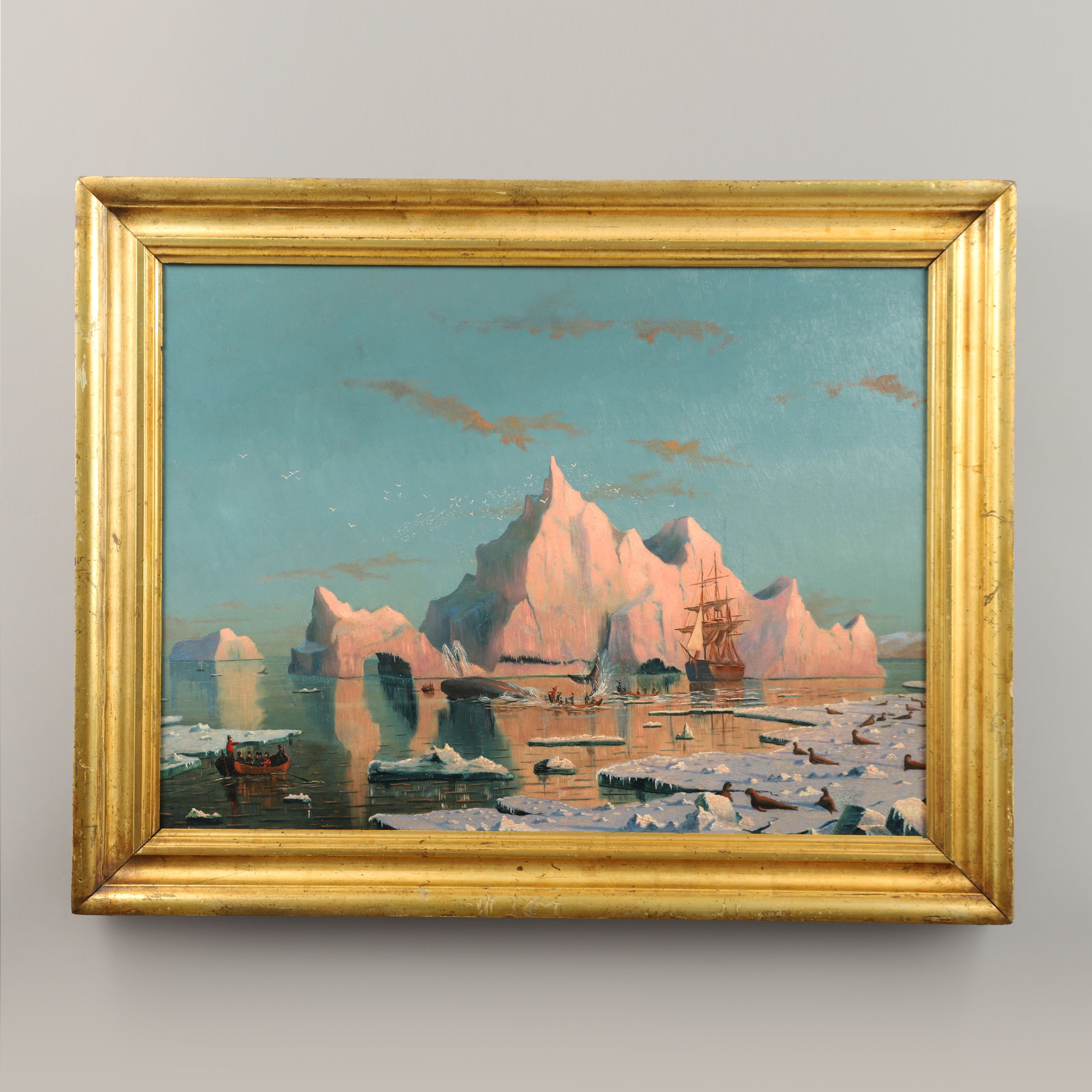 Clipper Ship Midnight off Cape Horn, 1880