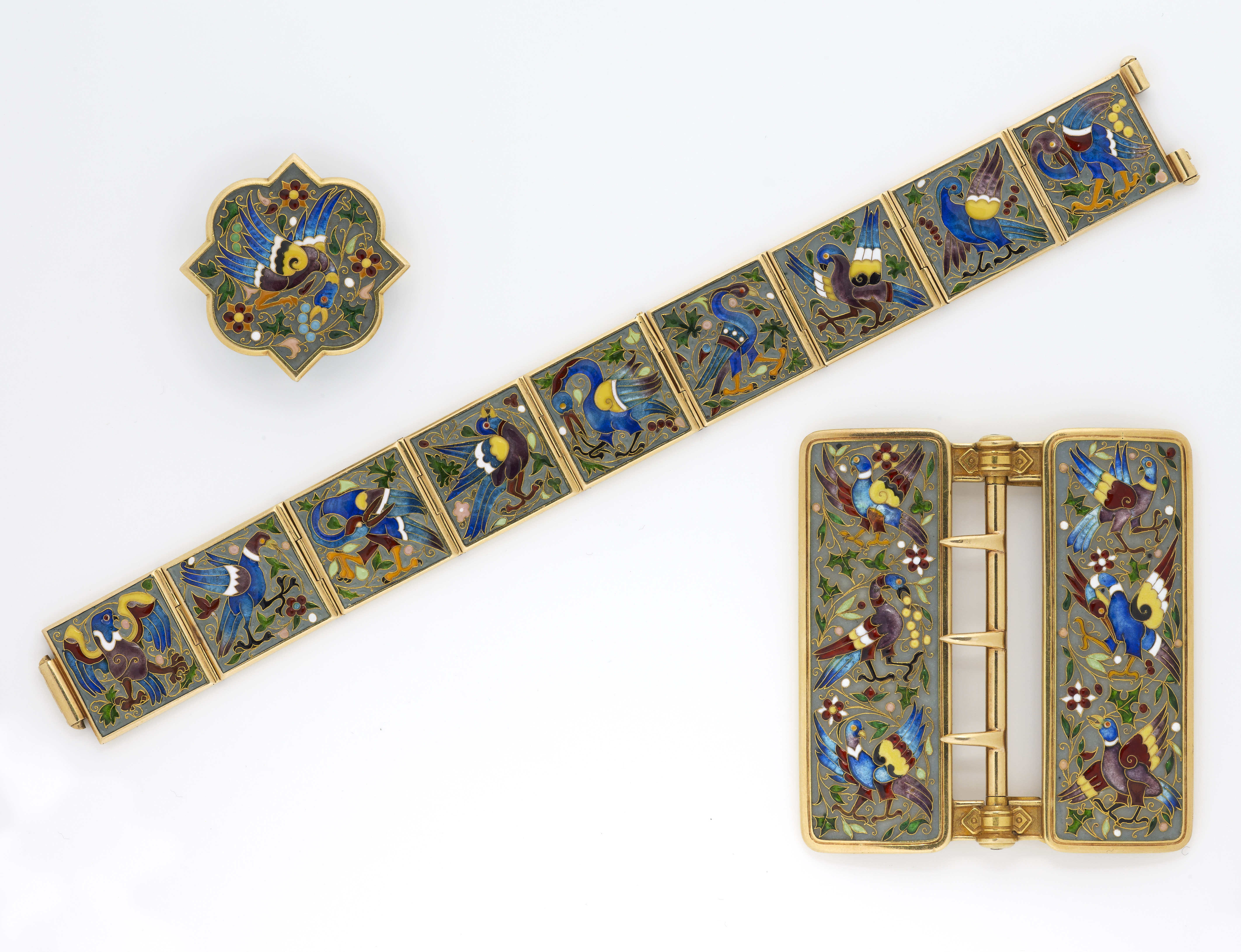 A Rare Suite of Jewellery by Falize