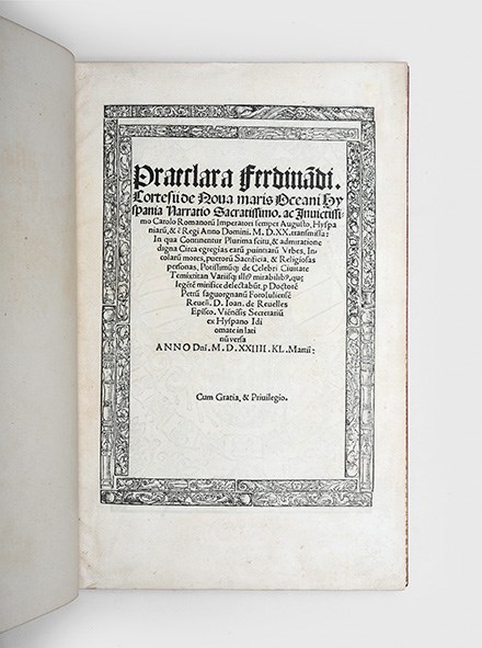 Praeclara de nova maris oceani Hyspania narratio.