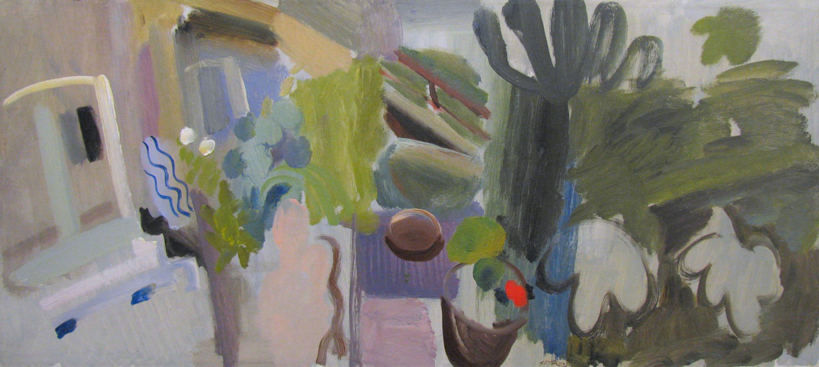 Figure, Courtyard - Greenleaves