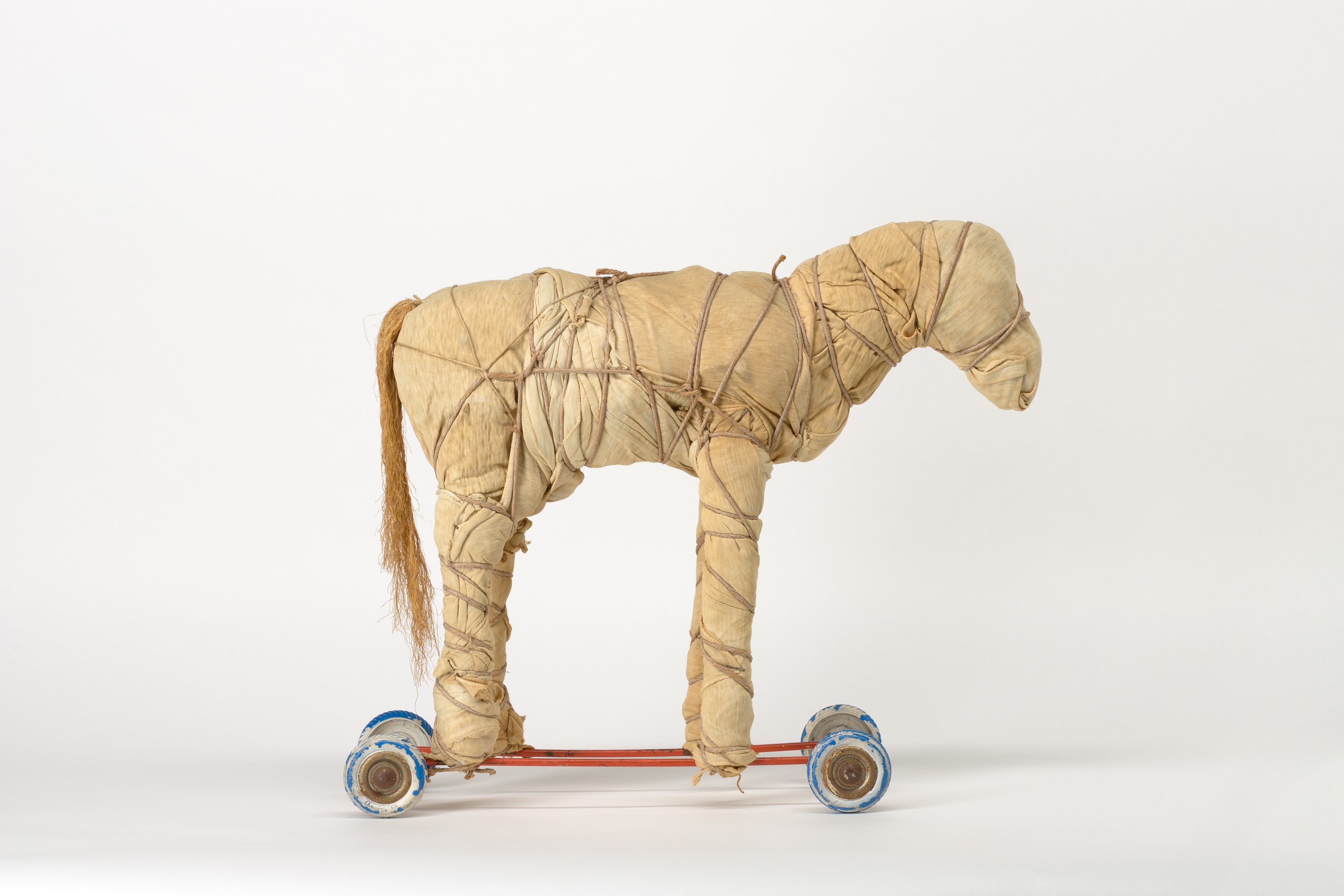 Wrapped Toy Horse