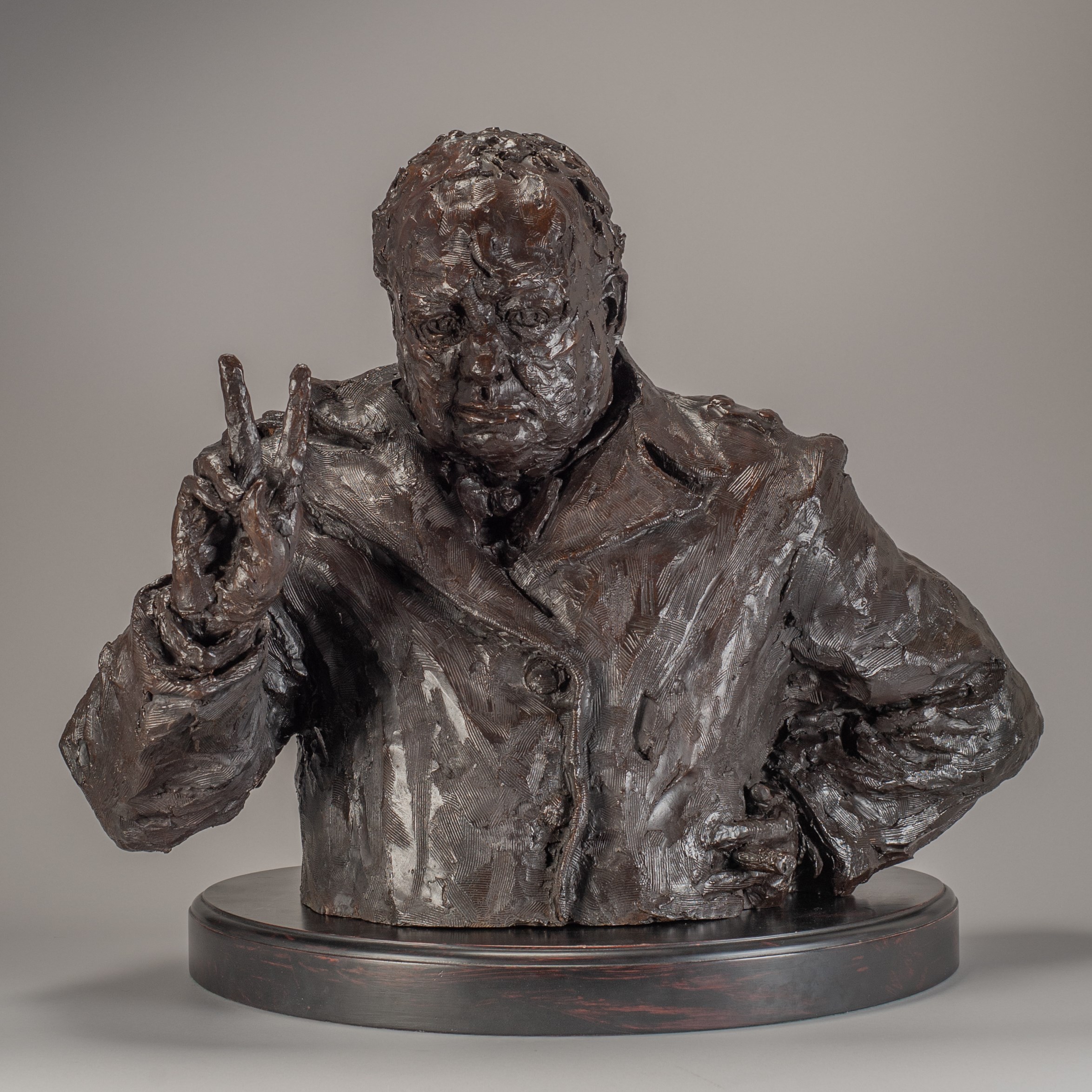 Bust of Winston Churchill