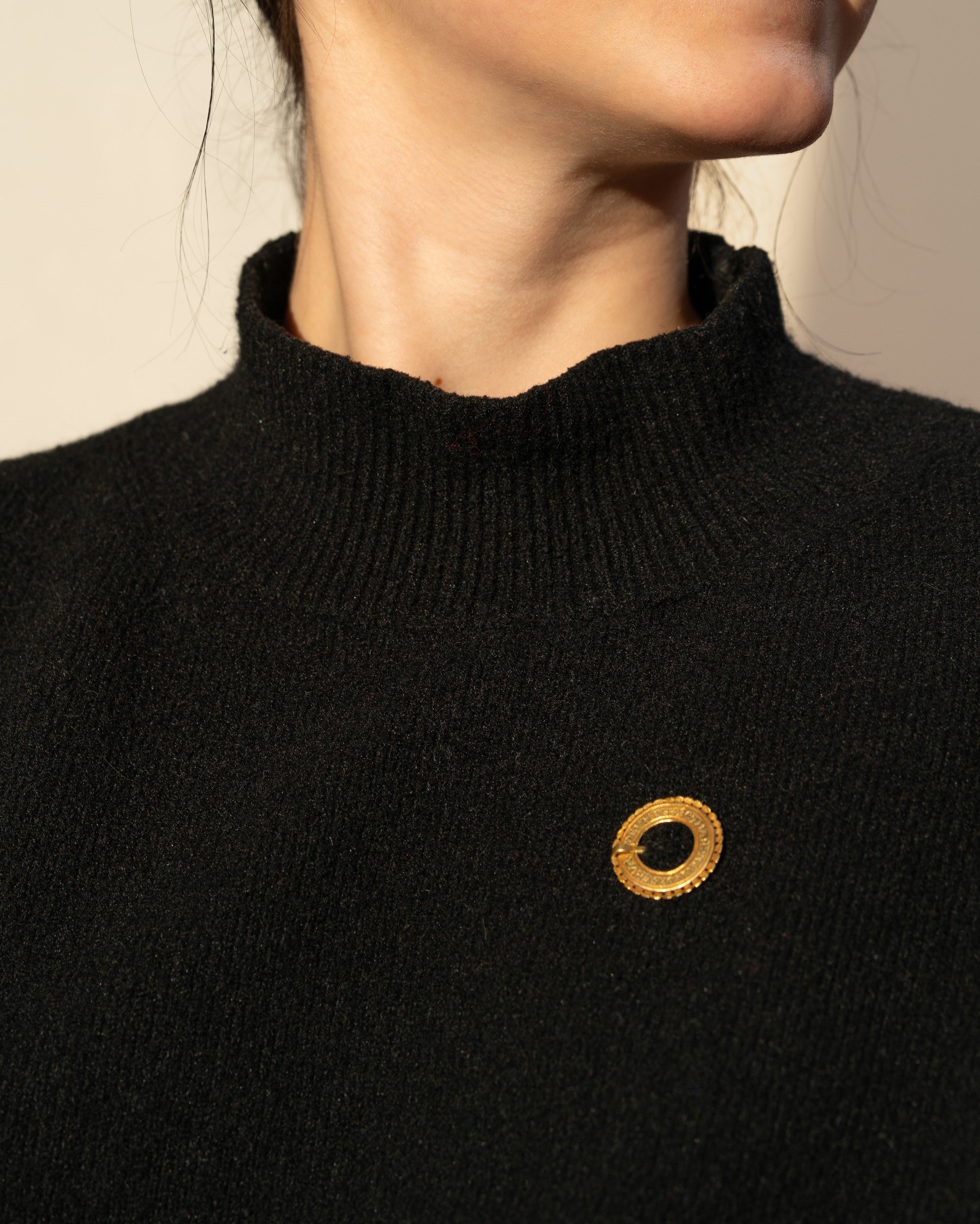 Inscribed Medieval Ring Brooch (“Fear God and observe His commandments”)