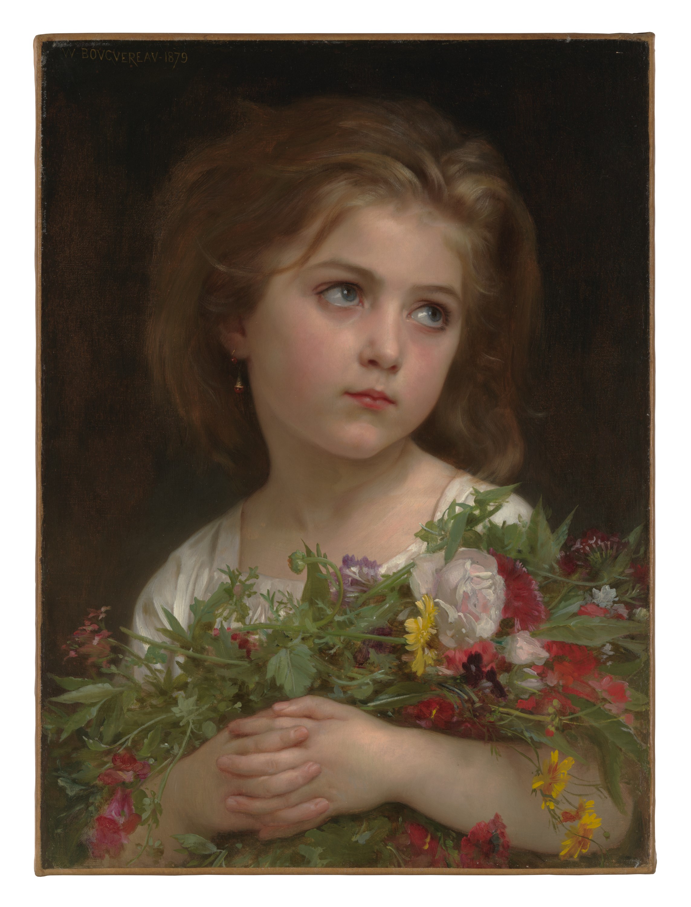LITTLE GIRL WITH FLOWERS (LA PETITE FILLE AUX FLEURS)