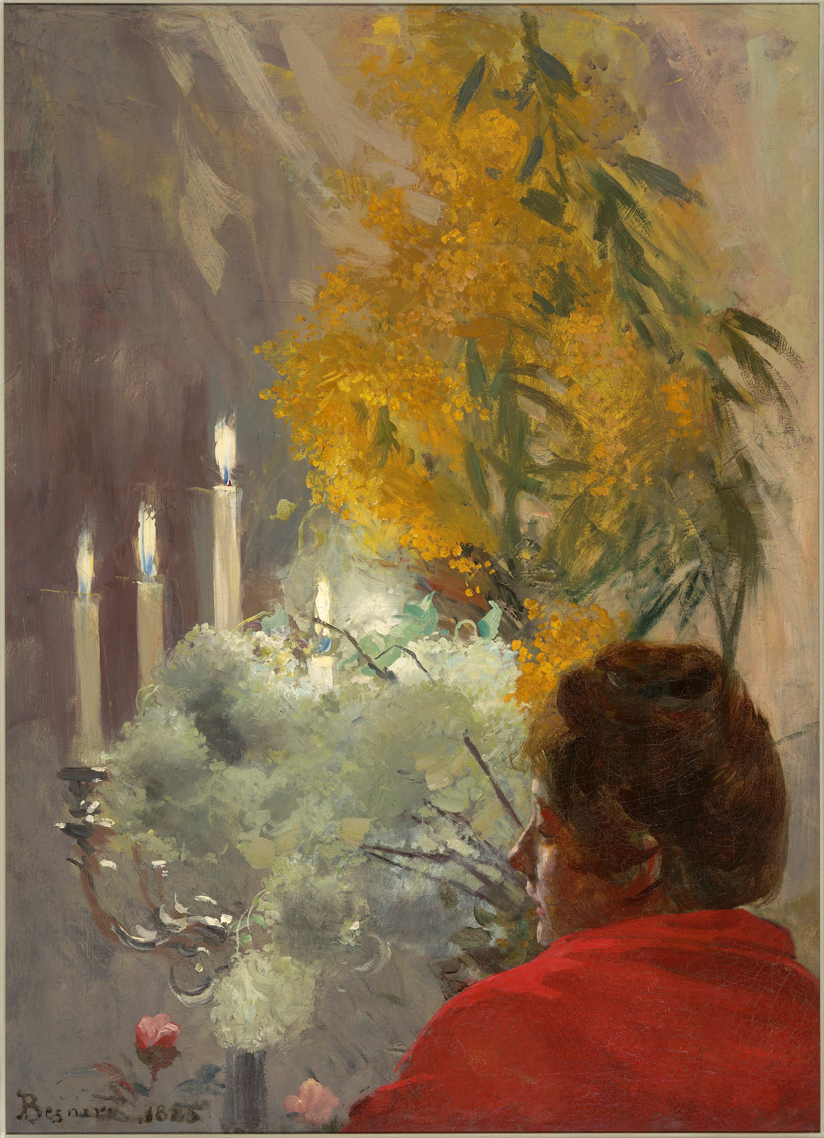 BY CANDLELIGHT (À LA LUEUR DES BOUGIES) - Madeleine Lerolle in Profile