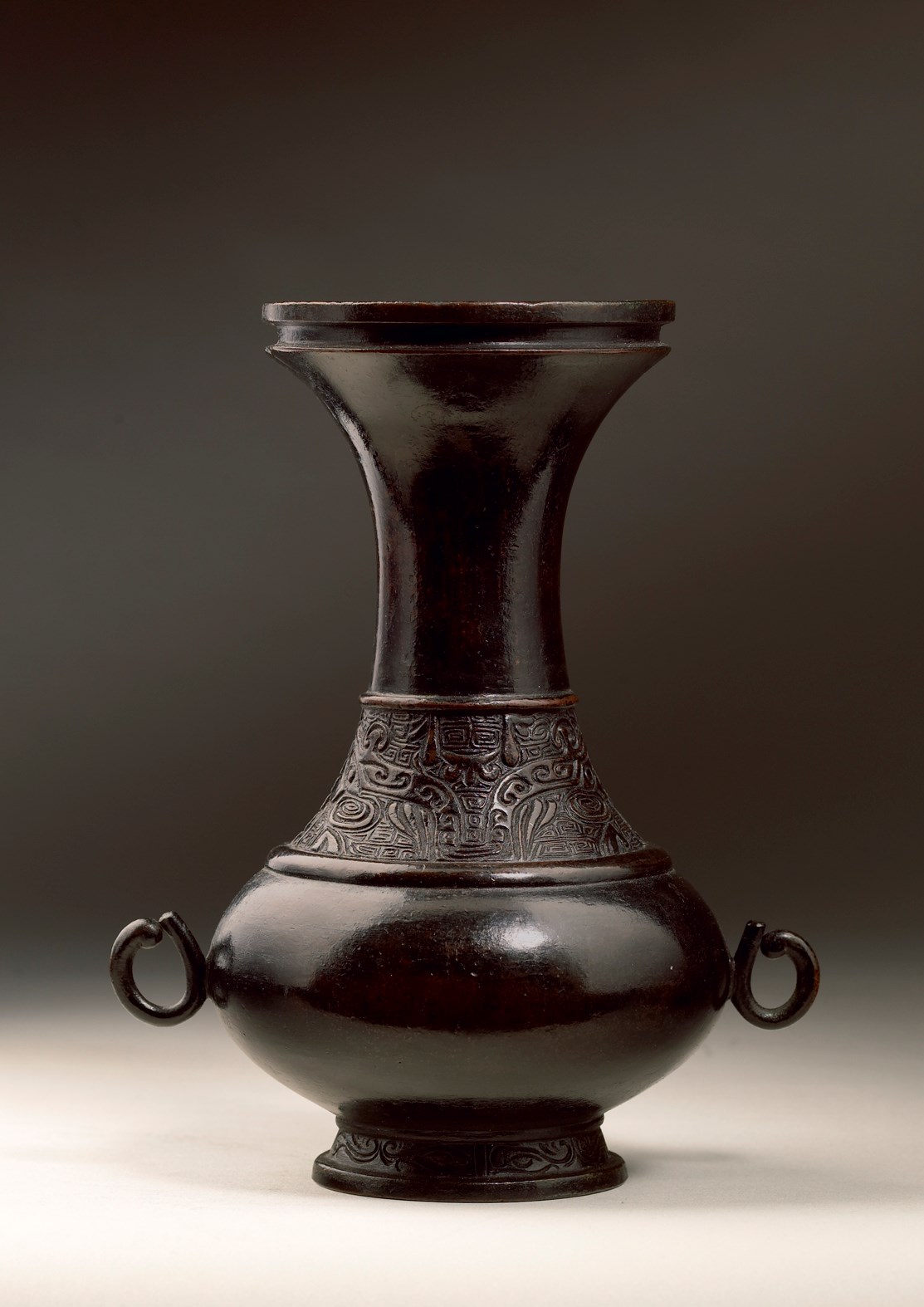 Bronze Flower Vase