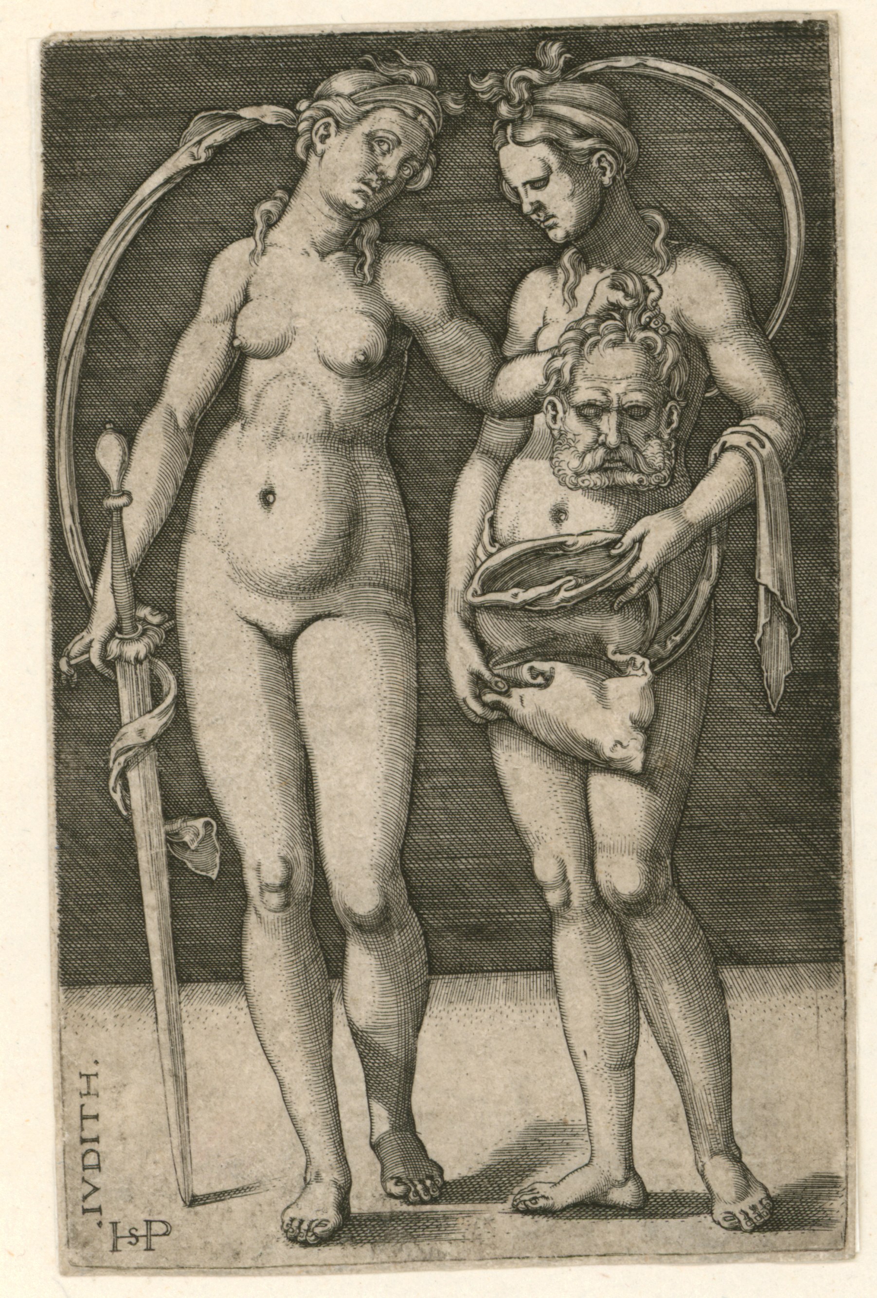 Judith and Her Servant Standing