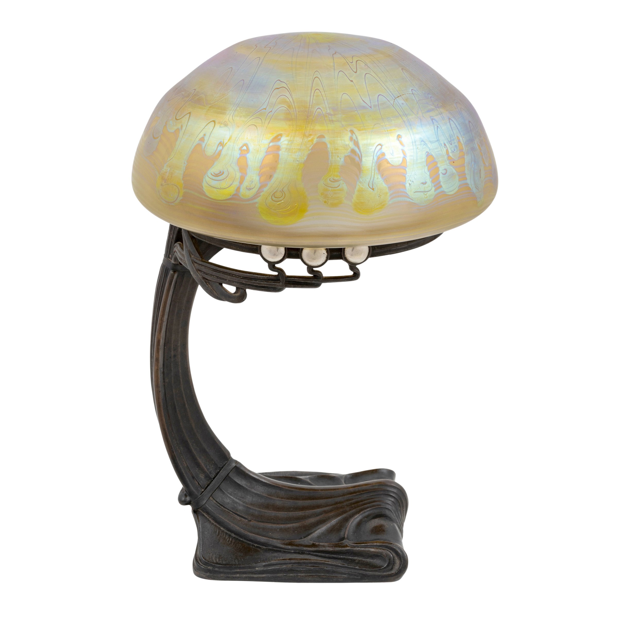 Table lamp Gustav Gurschner ca. 1900