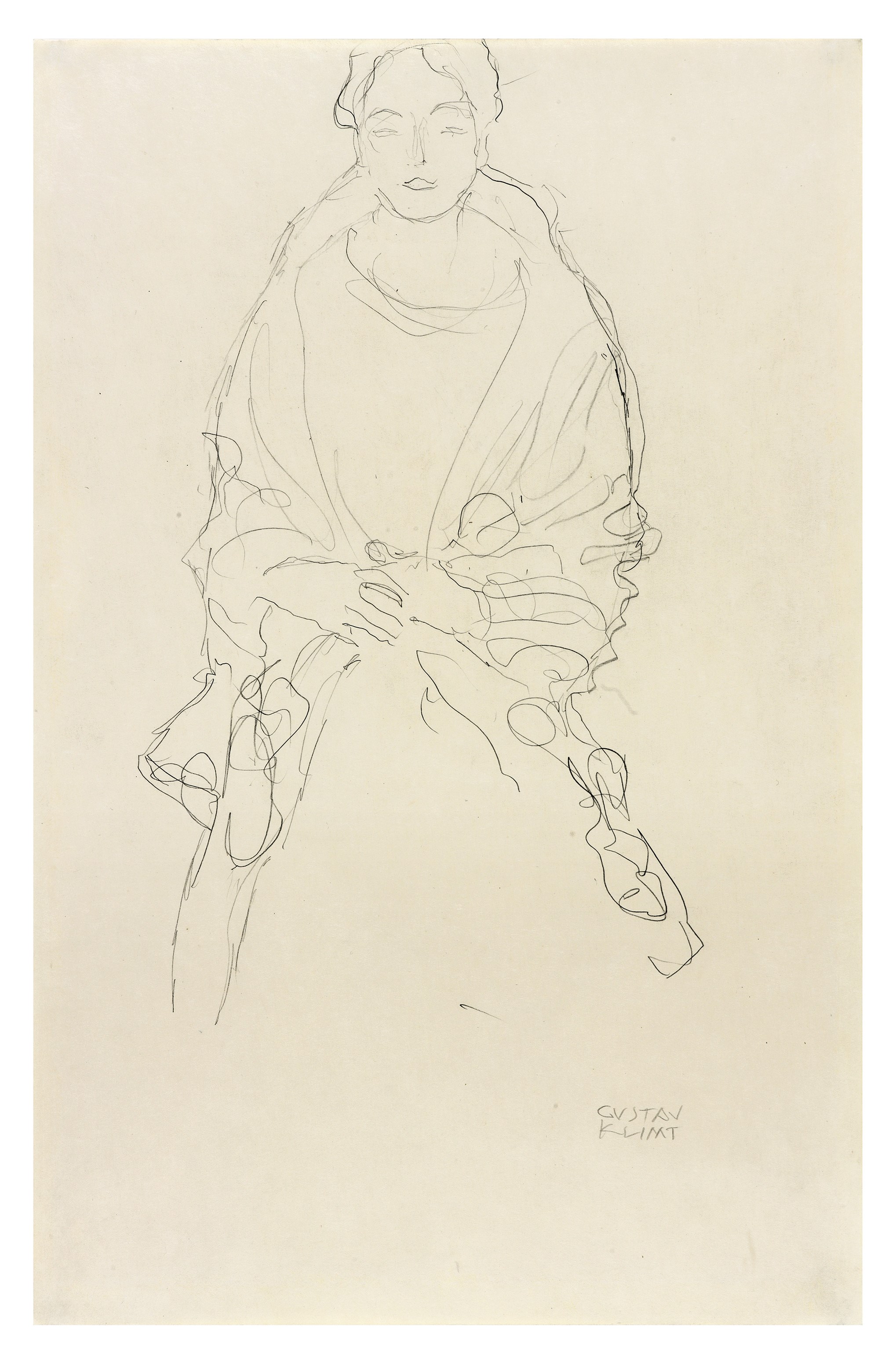 Study for a Painting of Dora Breisach