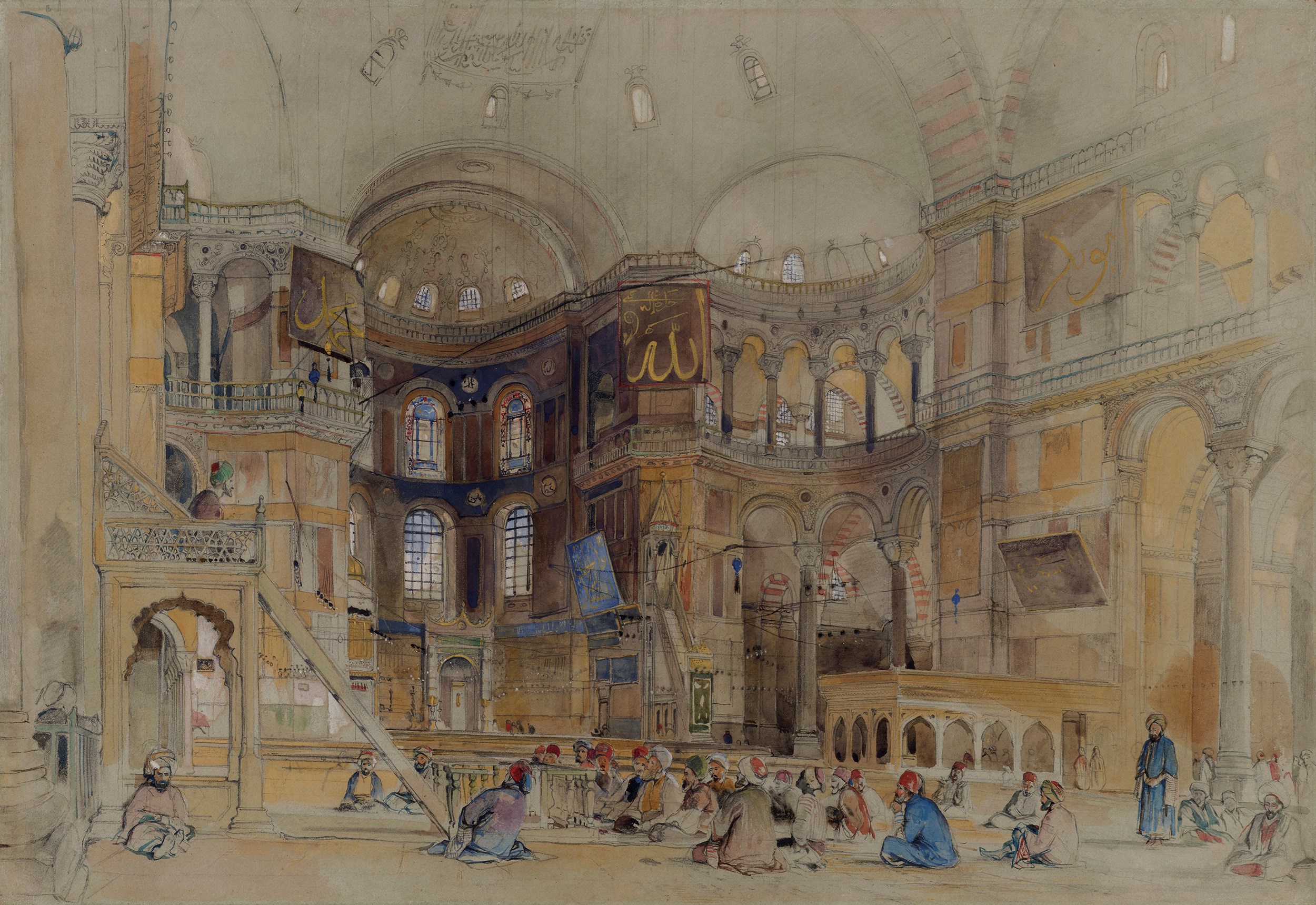 Interior of Hagia Sophia