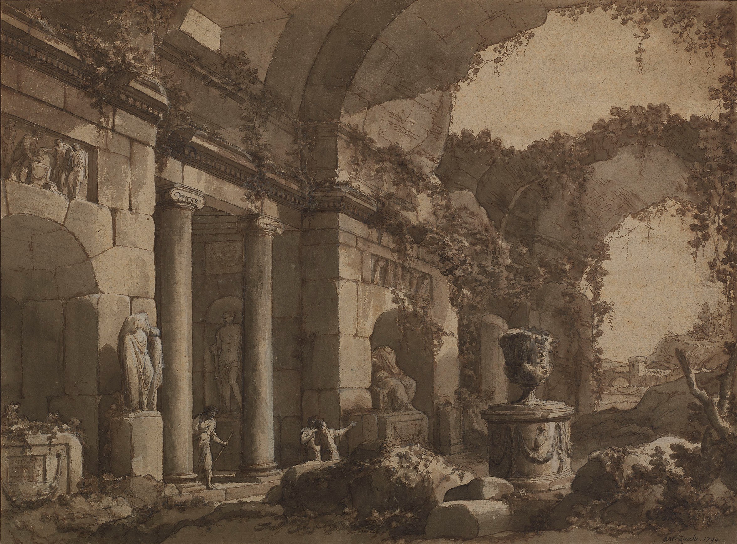 The Remains of an Ancient Building