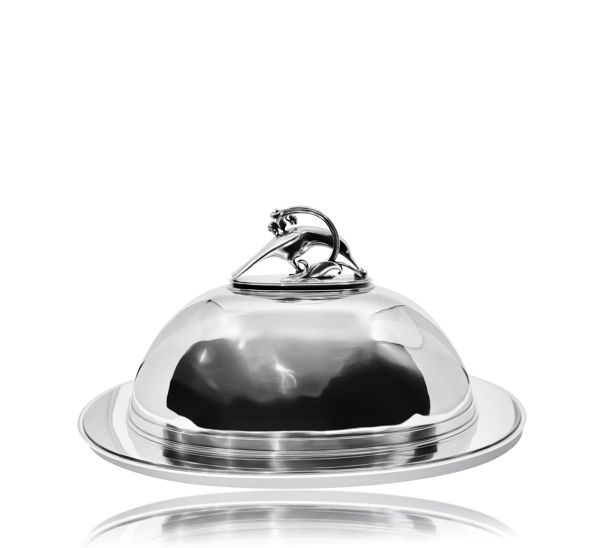 Georg Jensen Sterling Silver Art Deco Centerpiece 600s