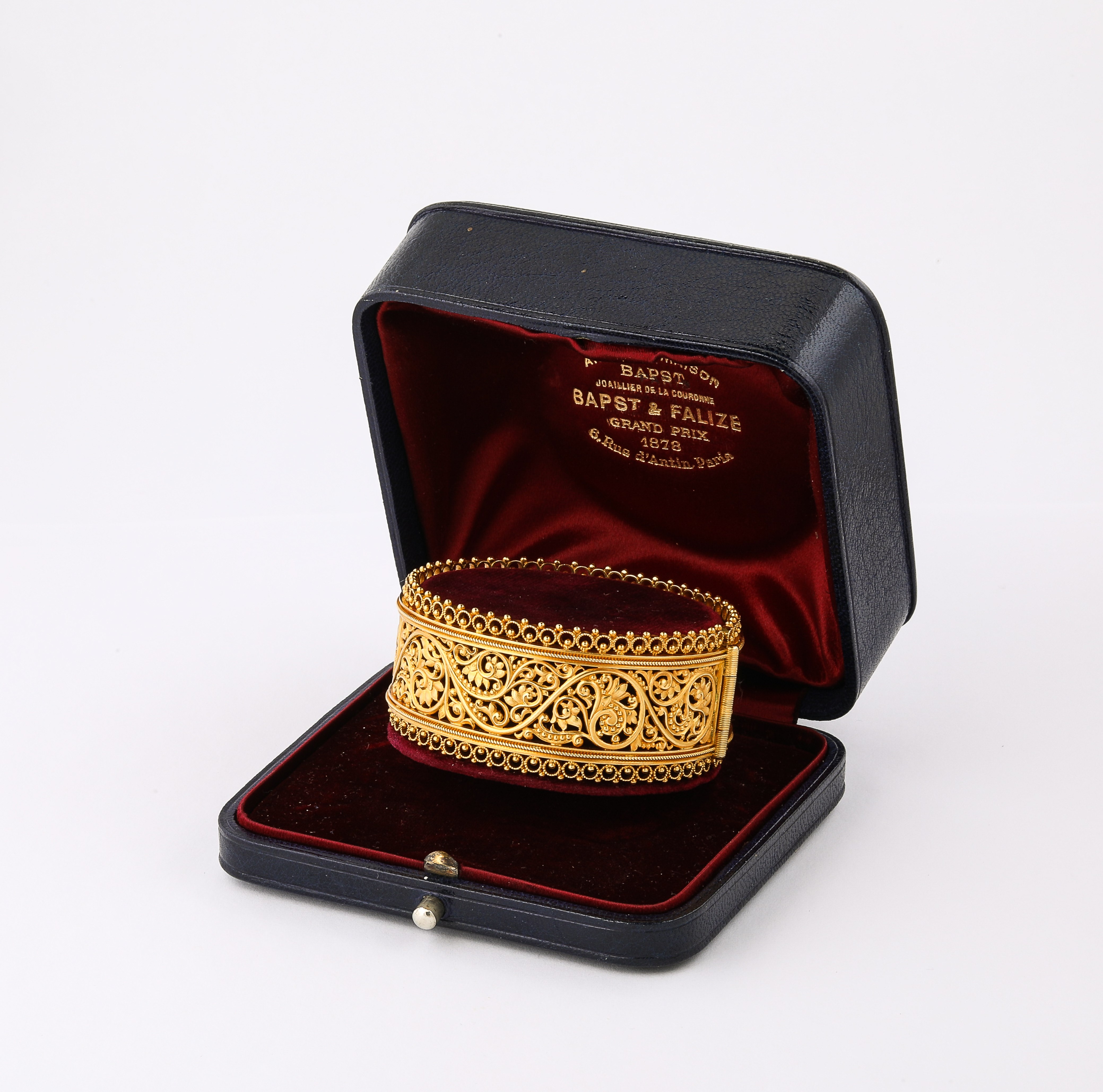 Exceptional Bapst & Falize Bangle